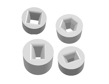 拉制四方形、六方形金属棒材拉伸模坯