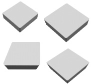 X4与XC系列铣刀片